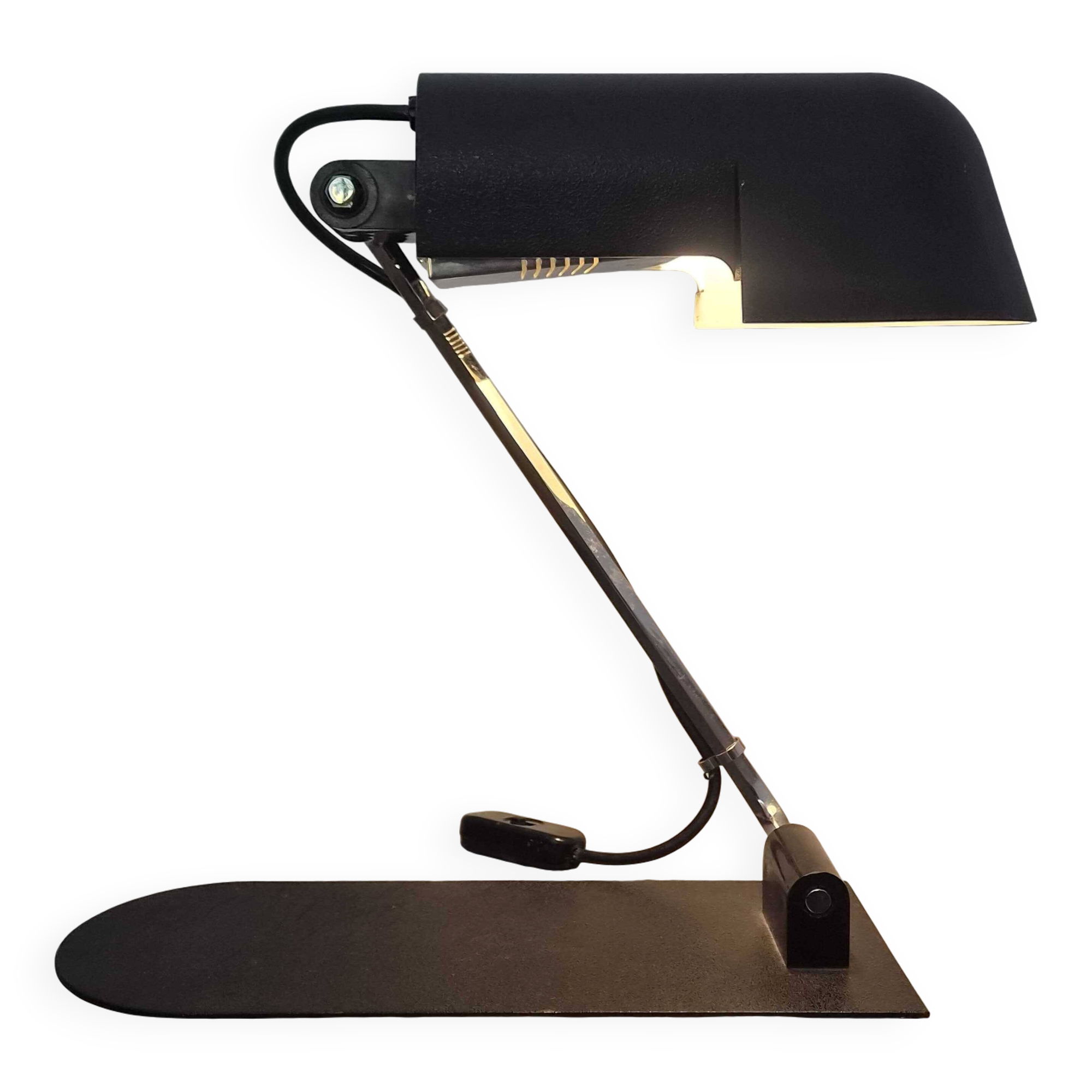 Lampe Pala Mod. 490 – Danilo & Corrado Aroldi pour Luci, Italie, 1970