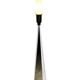 1990s floor lamp – metal and glass