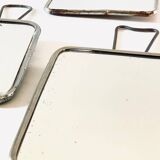 Collection of 3 vintage barber mirrors