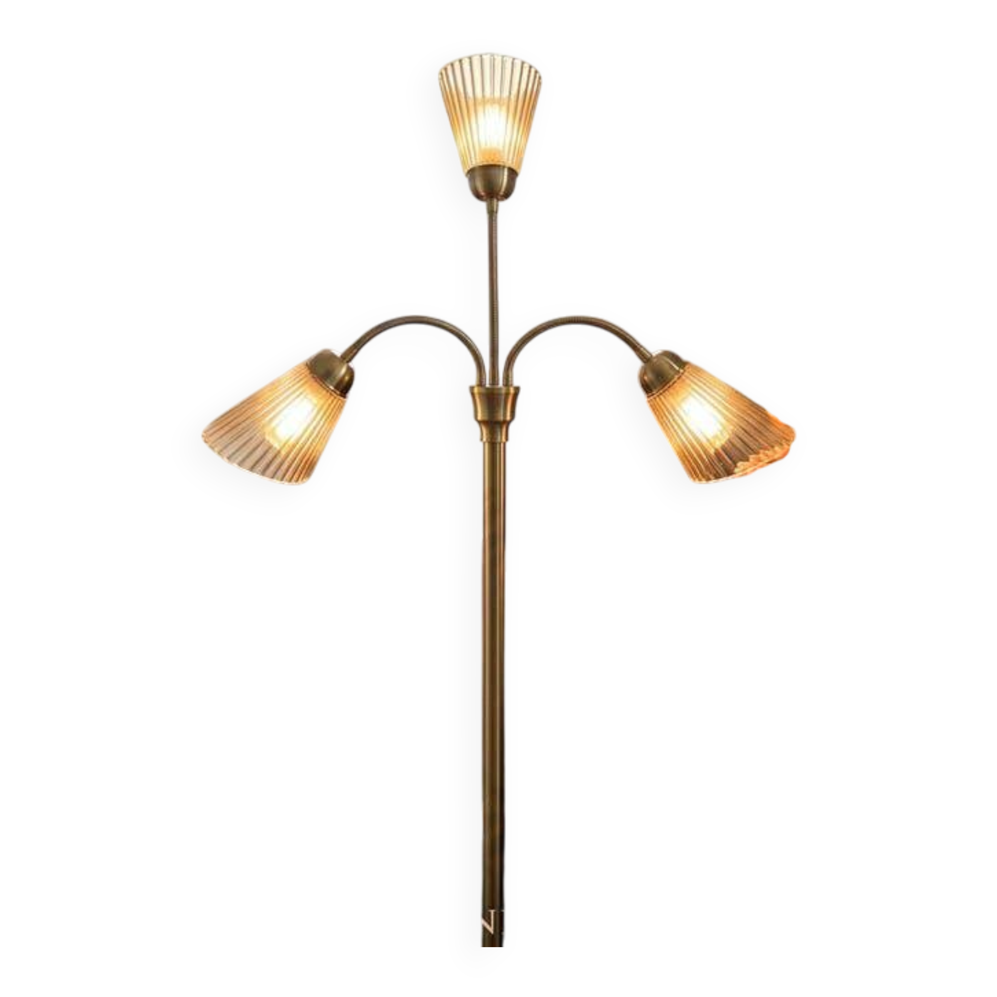Vintage rockabilly floor lamp