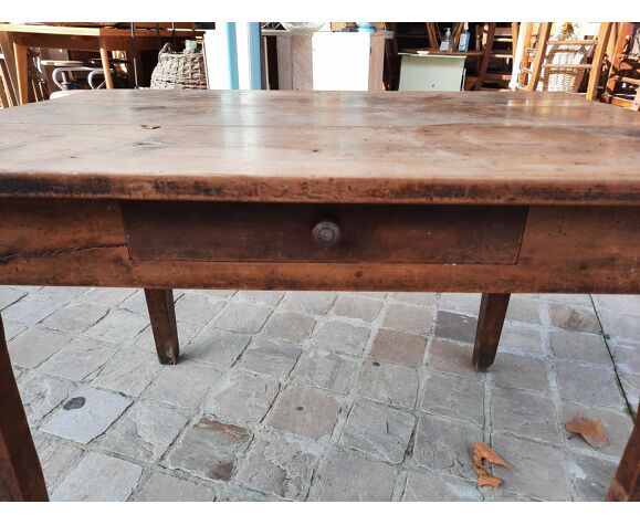 Vintage antique farmhouse table