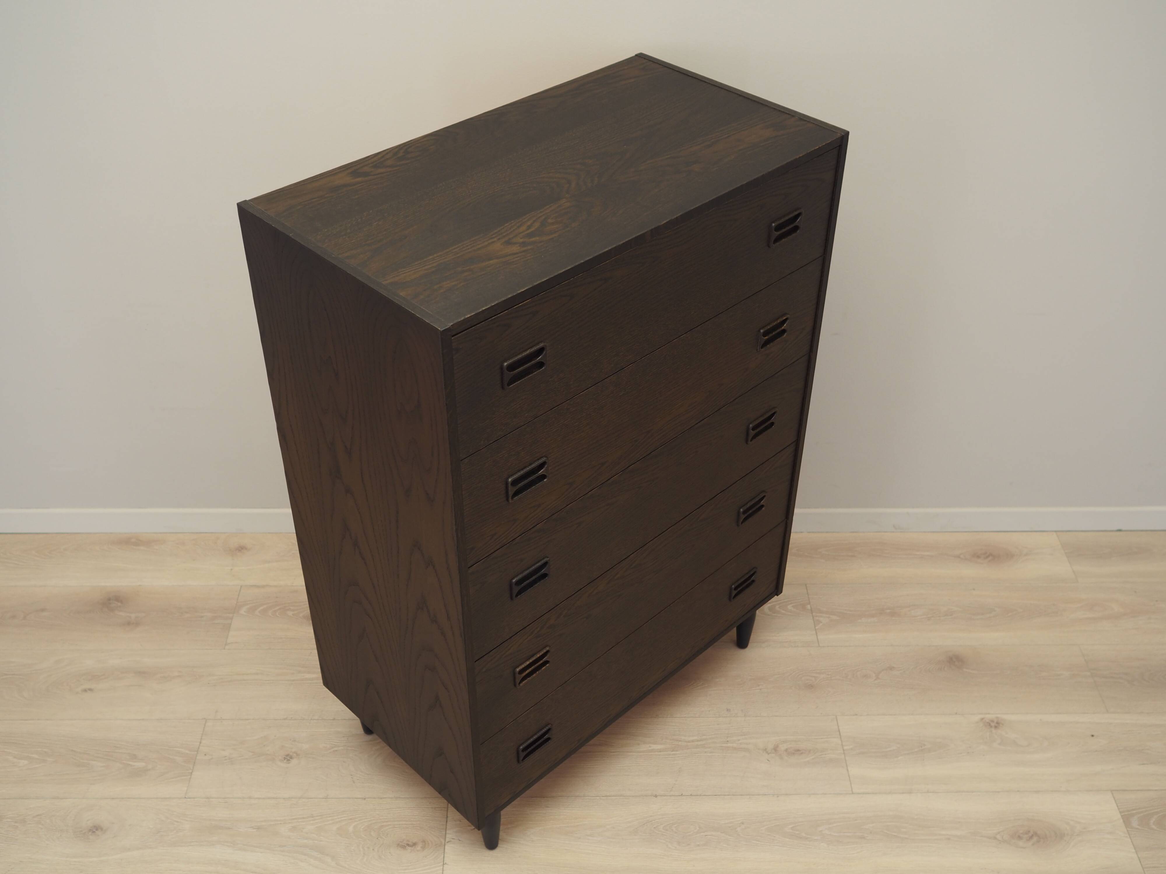 Oak chest of drawers, Danish design, 1970s, production: Denmark