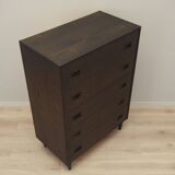 Commode en chêne, design danois, années 1970, production : Danemark