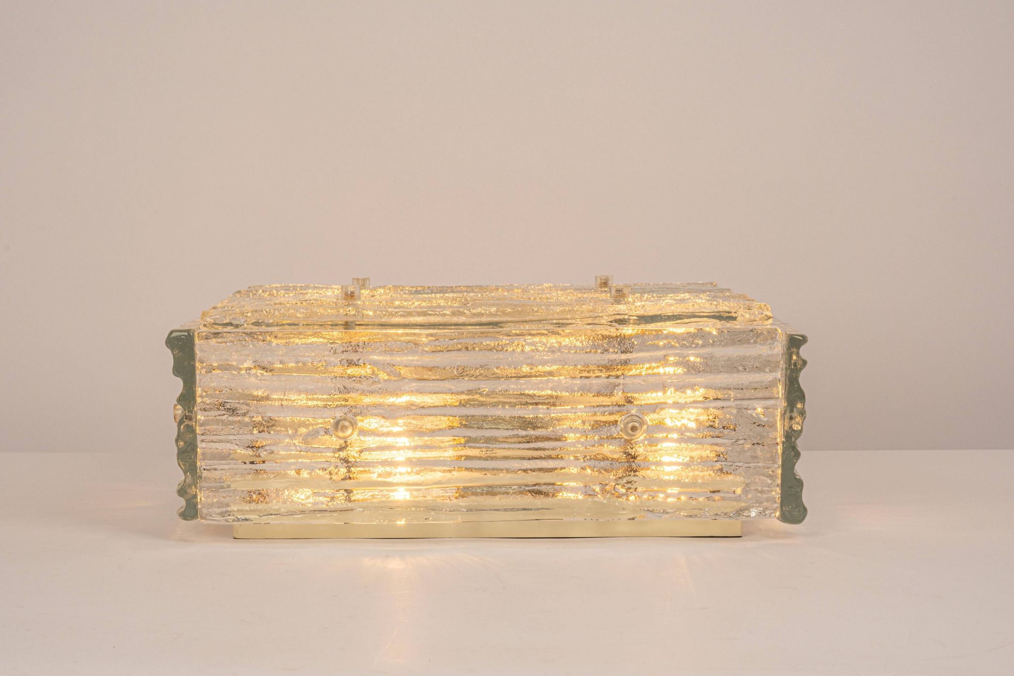Murano glass ceiling lights by Kalmar, Austria, 1960s