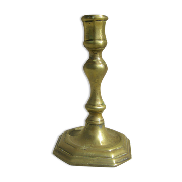 Bougeoir en bronze période xvii siècle