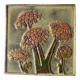 Vintage ceramic wall plaque 1960 Germany