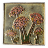 Vintage ceramic wall plaque 1960 Germany