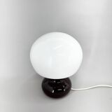 Mid Century Glass and Ceramic Table Lamp, 1960's