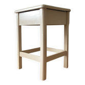 VINTAGE Beige Stool Chest