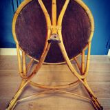 Table basse en rotin