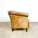 Sheep leather tub club chair