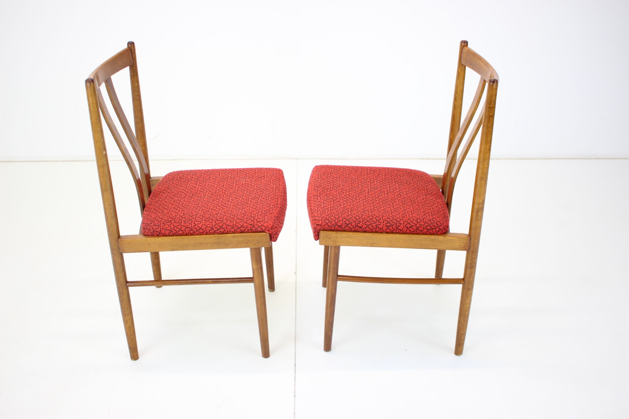 1970s Set of Four Dining Chairs, Czechoslovakia