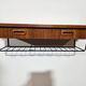 Console table, teak shelf, 1960s.