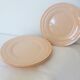4 vintage art deco dessert plates 210685