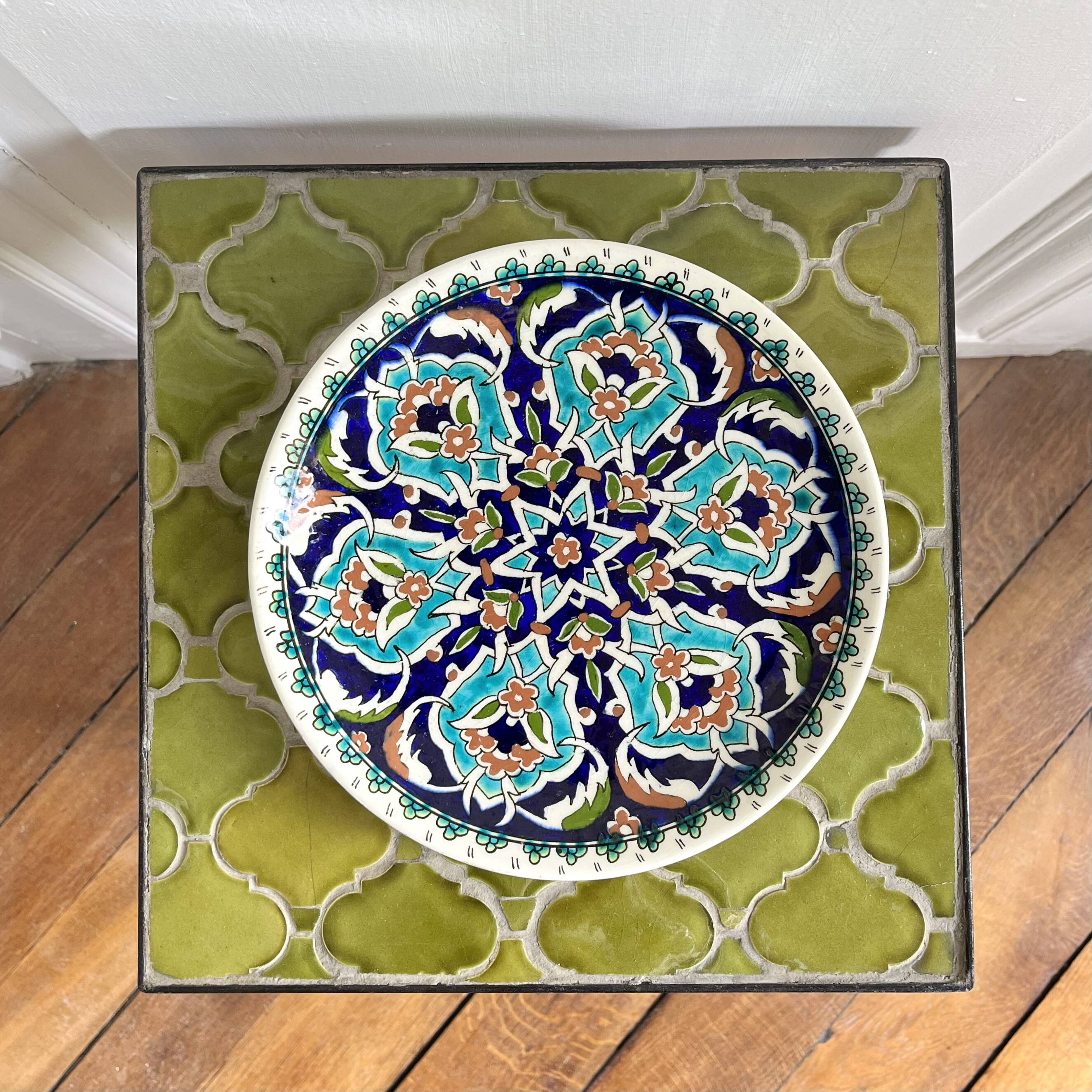 Antique ceramic plate from Türkiye