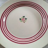 2 vintage Gien dishes