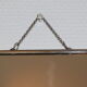 Miroir barbier triptyque 58 x 24 cm