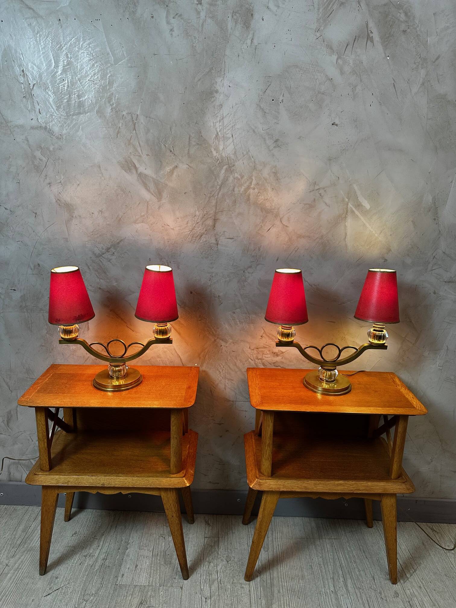 Vintage bedside tables