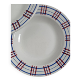 Deep plates Sarreguemines Poitou