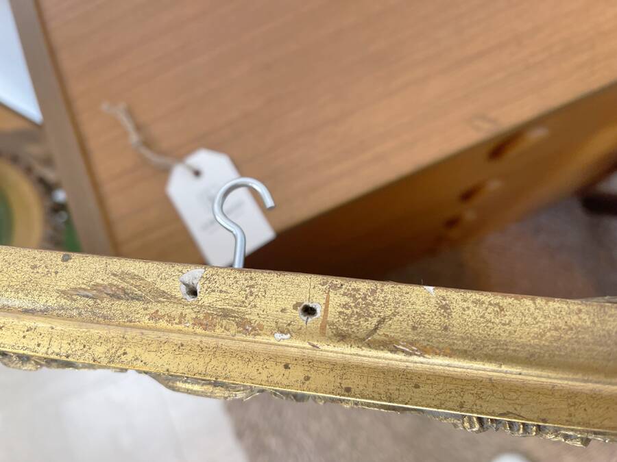 Louis-Philippe gilded mirror – 19th century