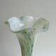 Vase en opaline vert et blanc