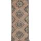 Vintage Turkish hallway rug 118x388 cm