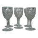 Saint louis gavarni 6 crystal white wine glasses - 12.5 cm