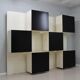 Backlit Bookcase Roberto Monsani for Acerbis 1970s