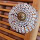 Lustre montgolfière ø 30 cm pampilles