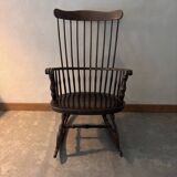 Wooden rocking chair