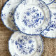 5 Lancaster dessert plates