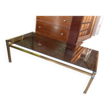 Table basse dorée