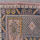 One a Kinf Of Unique Vintage Rug c837