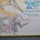 Peter pfosi (1913-2004) "paysage" aquarelle monogrammée et datée 1987