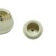 Ewa sugar bowl, modernism, ivory white porcelain, Poland, 1970s.