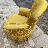 Napoleon 3 shepherdess or toad armchair