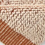 8x11 Terracotta & Beige Vintage Kilim Rug, 260x350Cm