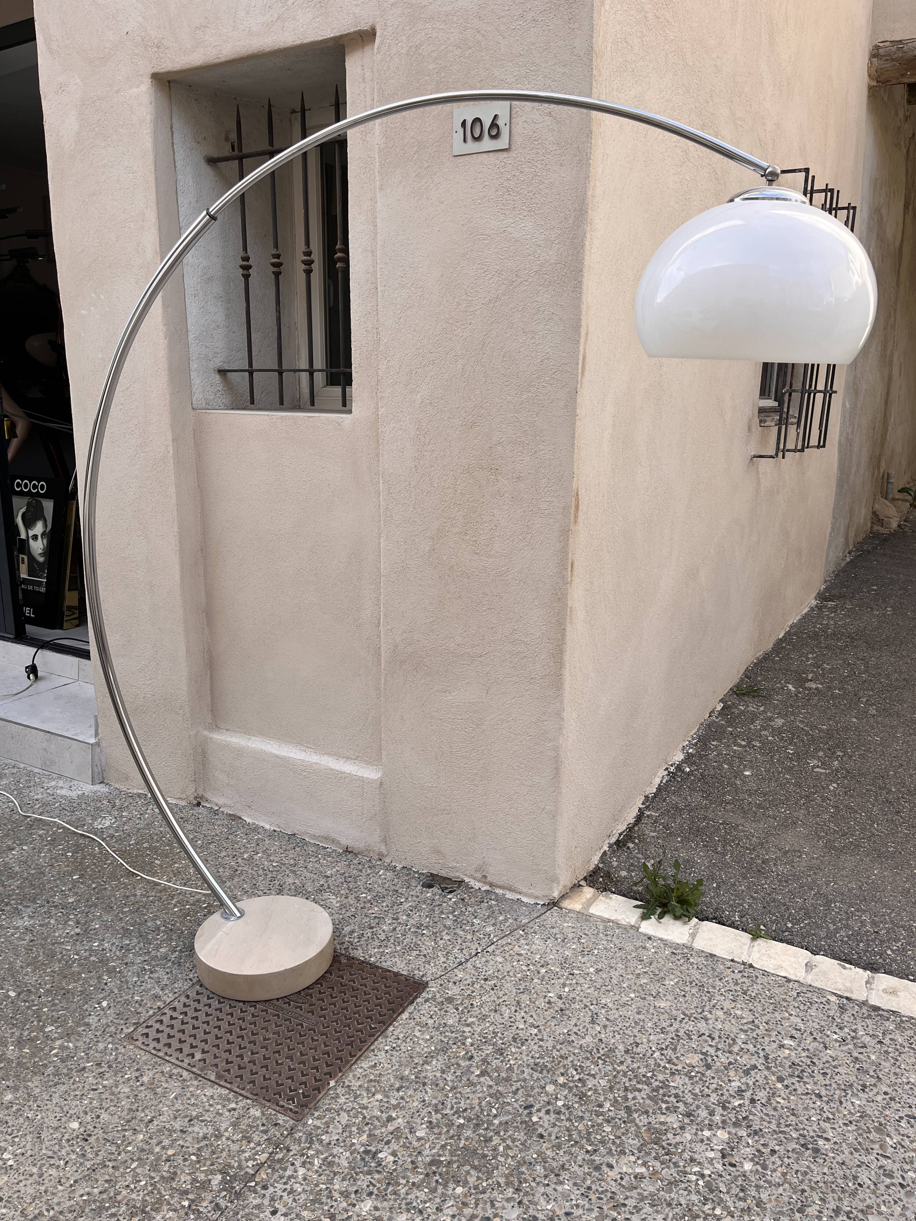 Lampadaire arc, années 70