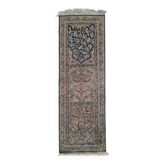 Tapis 100 % soie du Cachemire