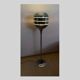 Lampadaire space age , acier chromé
