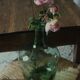 Bonbonne Dame Jeanne Collection Viresa en verre vert