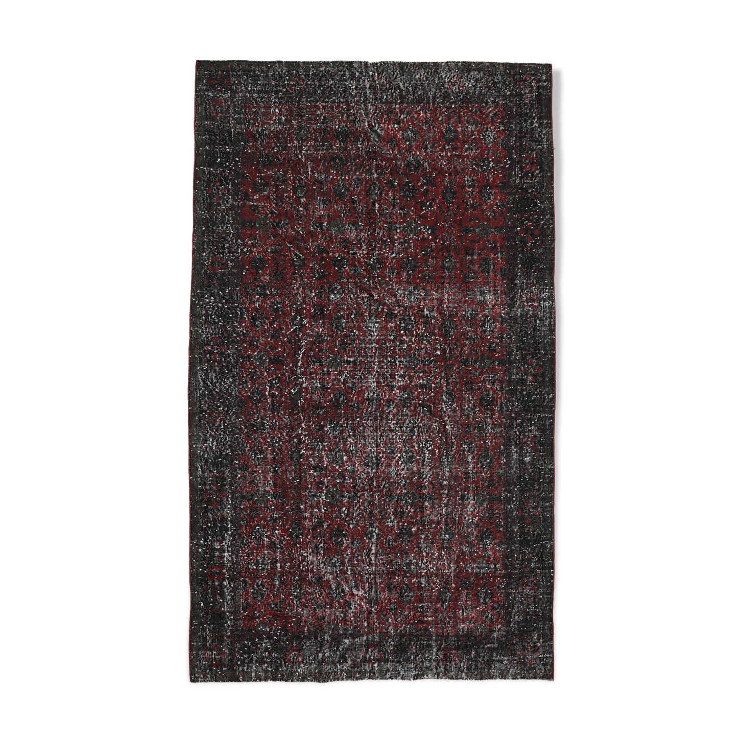 6x9 shabby chic distressed vintage rug 280x165cm