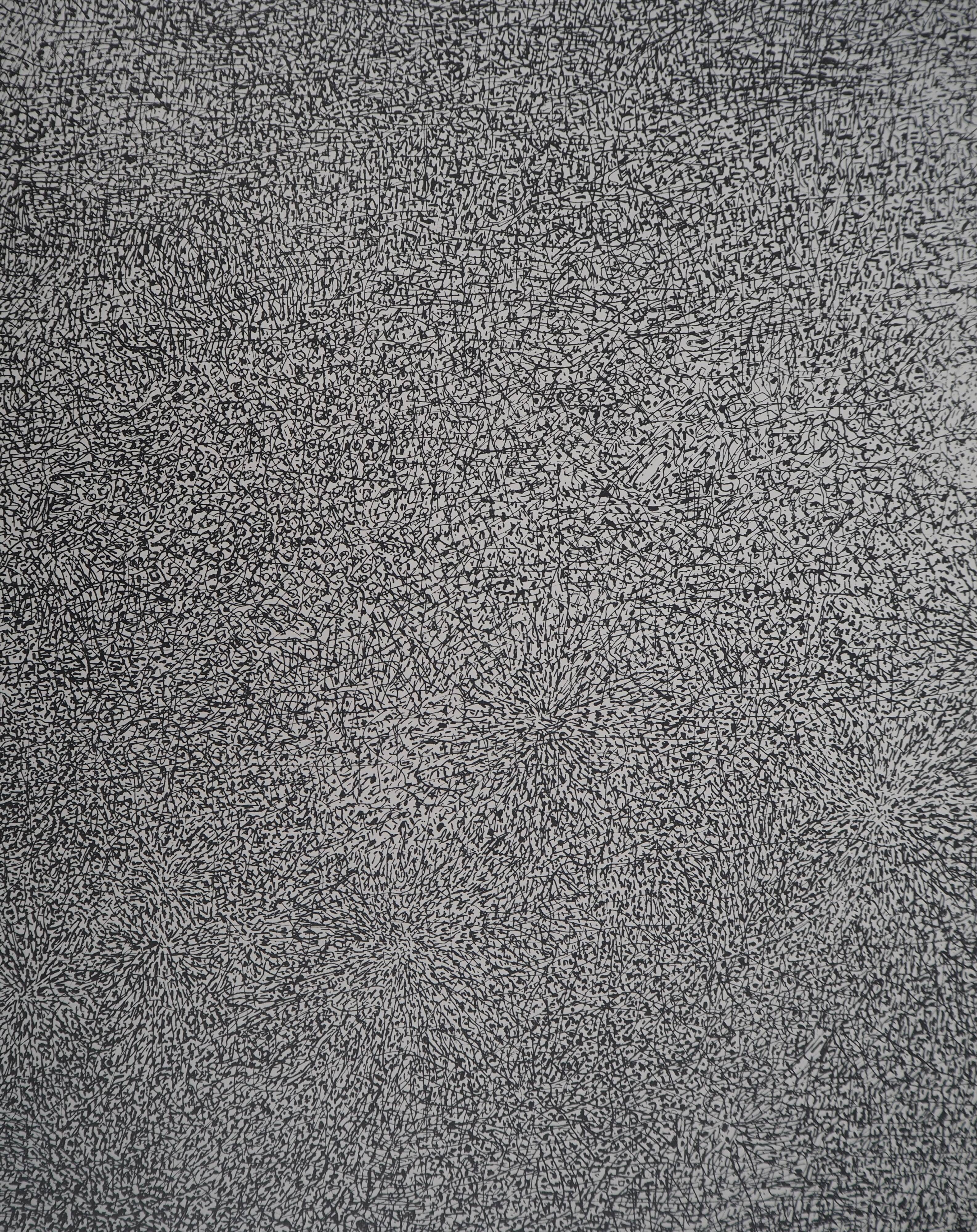 jean dubuffet: beard meadow - original lithograph