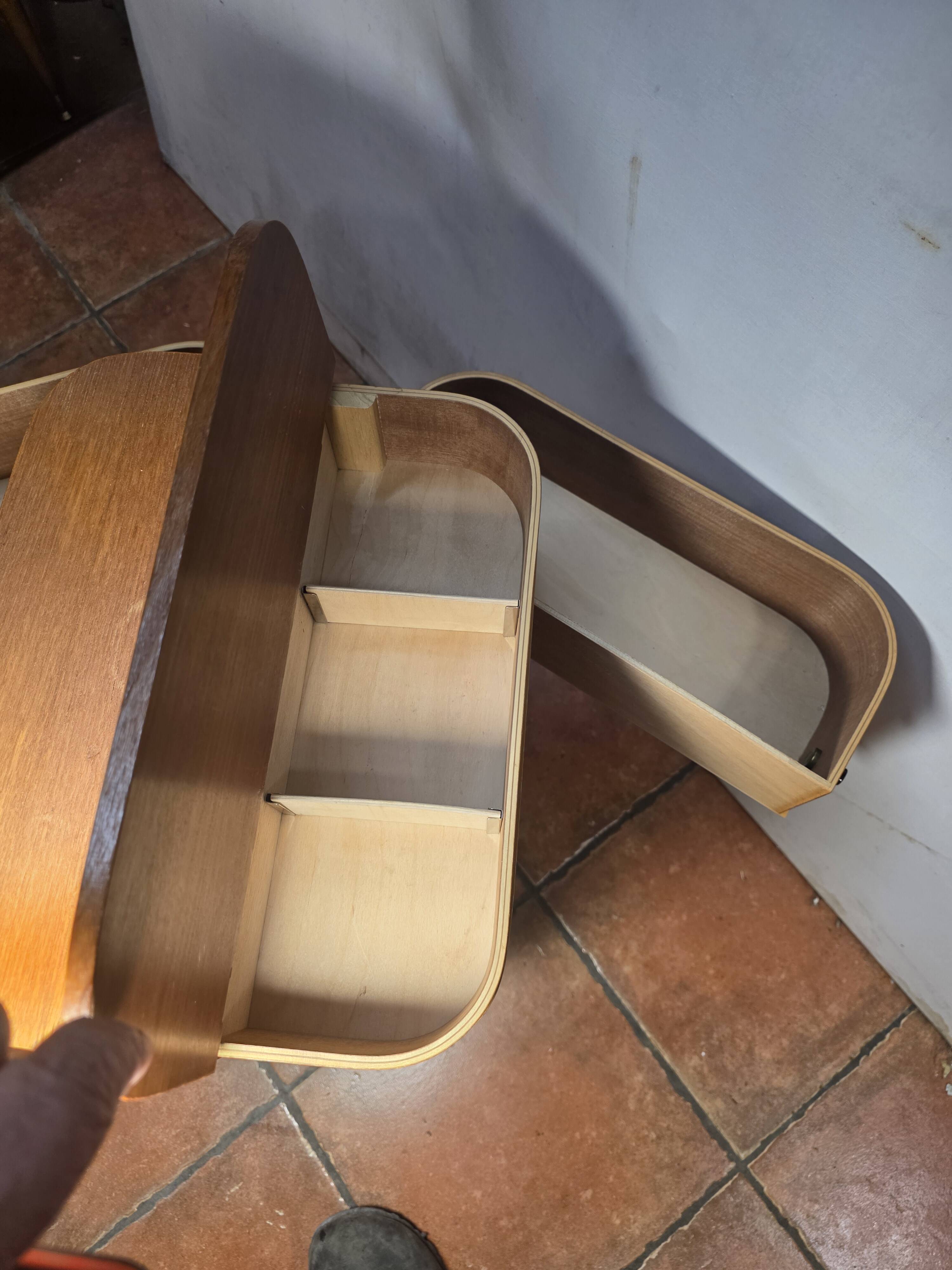 Scandinavian Teak Worker, Danish Design, 1960s