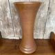 Old Large Model Vase Stoneware Brown Beige 60s Vintage