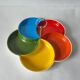 Vintage flower aperitif tray
