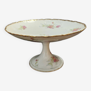 Compotier en porcelaine de Limoges M de M Mandavy de Mavaleix début XXème