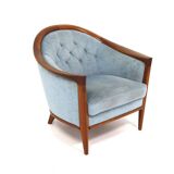 “Fabiola” velvet armchair, Bröderna Andersson, Sweden, 1960