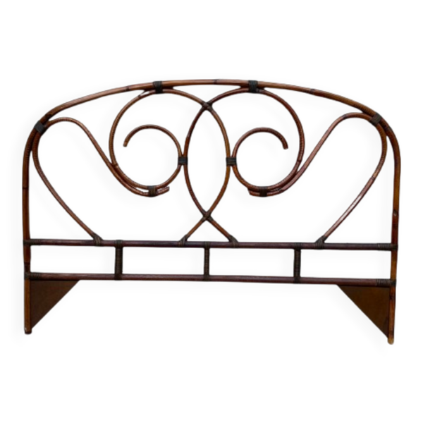 Tête de lit en rotin 145 cm