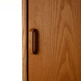 Scandinavian teak cabinet by Bodafors with sliding doors